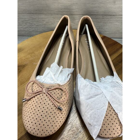 EASY SPIRIT Womens Beige Padded Orly Round Toe Slip On Flats Shoes 7.5 - Picture 4 of 8